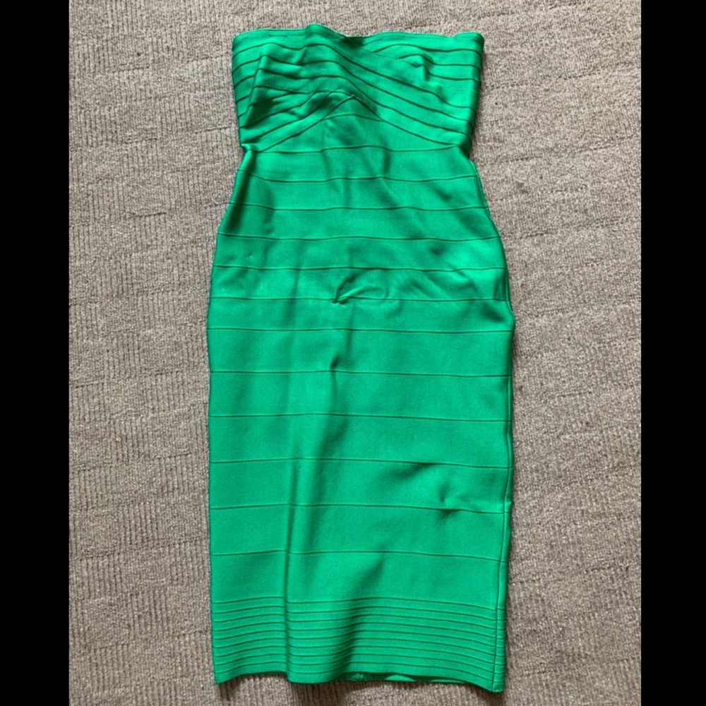 Money Green Bandage dress